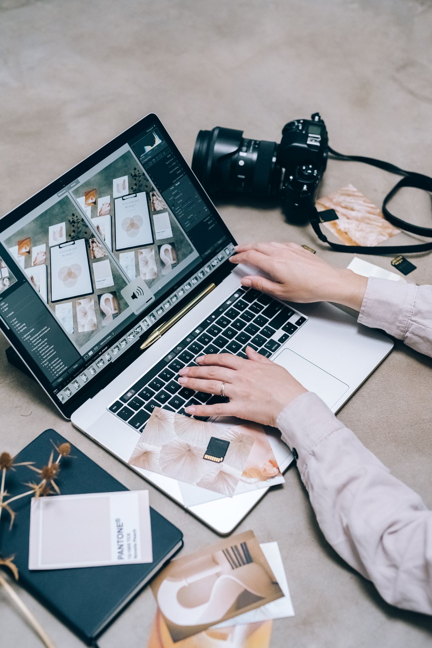 Before and after comparison of a product photo, from a cluttered room background to a clean pure white background