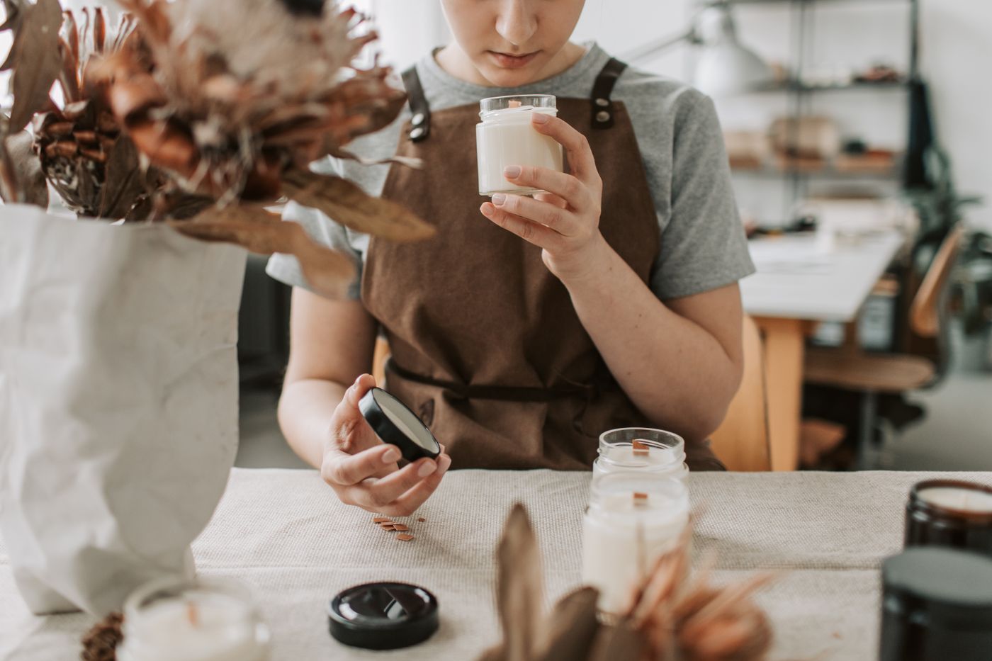Shoot in the workshop, sell from a studio — background replacement bridges the gap